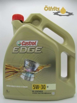 Castrol EDGE M 5W-30 (mit BMW LL-04) Titanium Technology Motoröl 5l